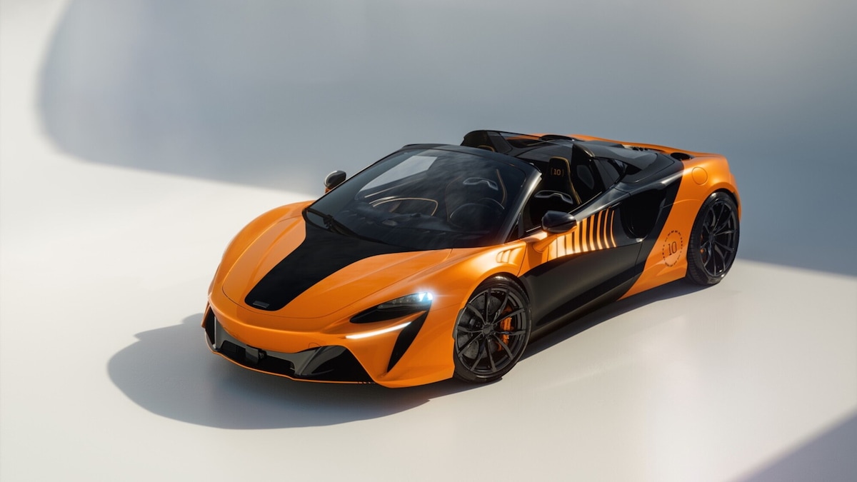 McLaren Artura Spider MCL39, c'è un titolo mondiale da celebrare