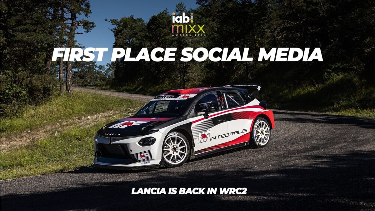 Lancia trionfa agli IAB MIXX Awards 2026 grazie ai social media