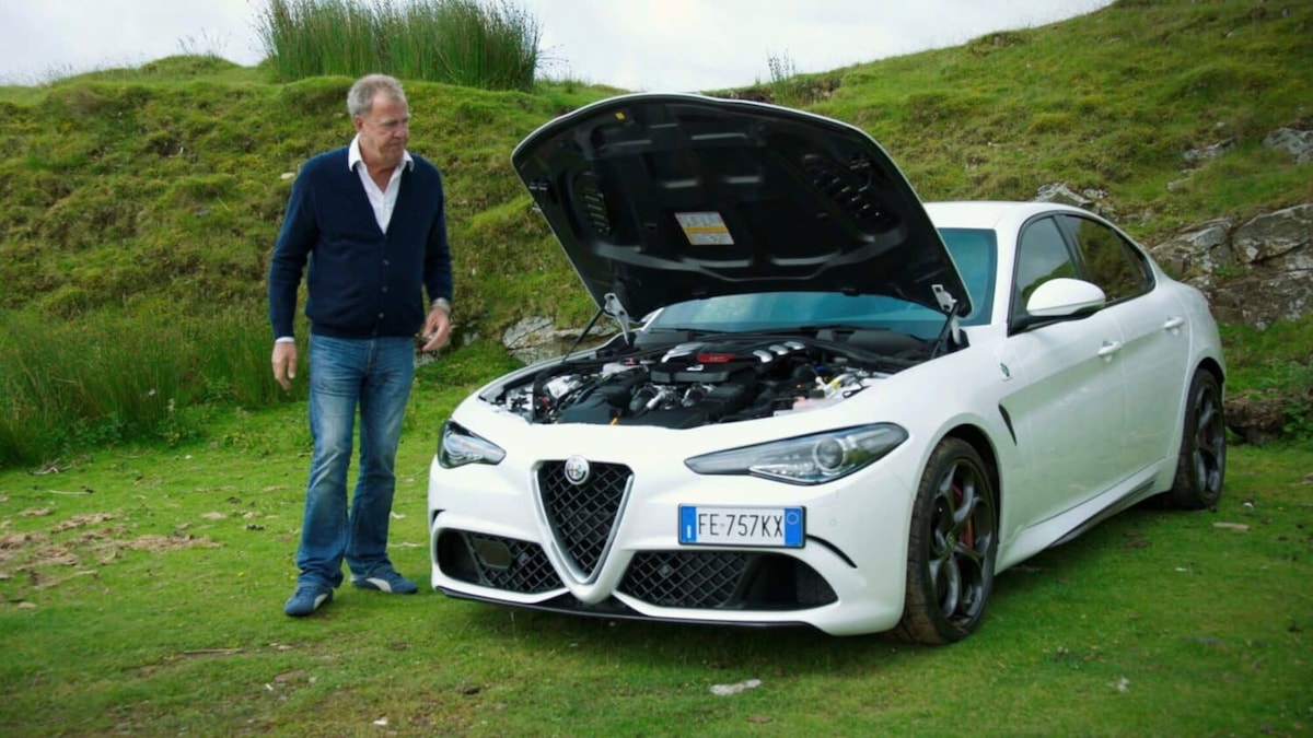 Clarkson non ha dubbi "Meglio una Giulia usata delle scatole cinesi"
