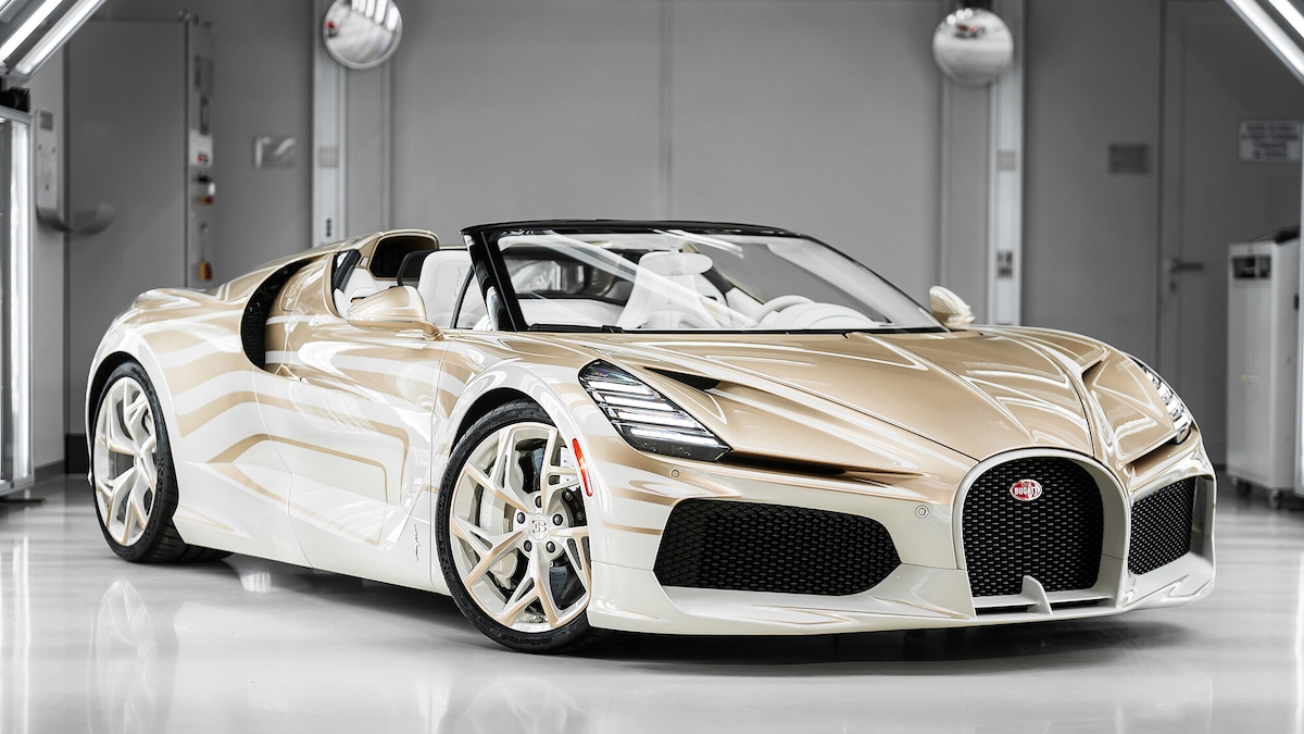 Bugatti W16 Mistral “La Perle Rare”, one-off esclusiva