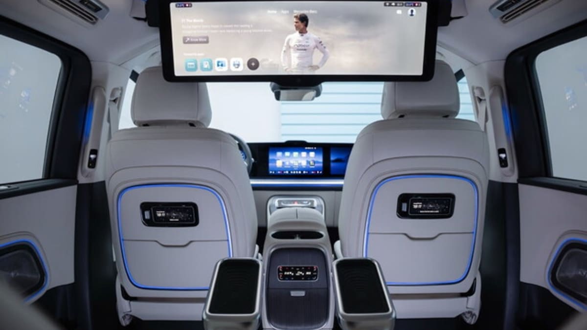 Mercedes VLE, il super van elettrico di lusso