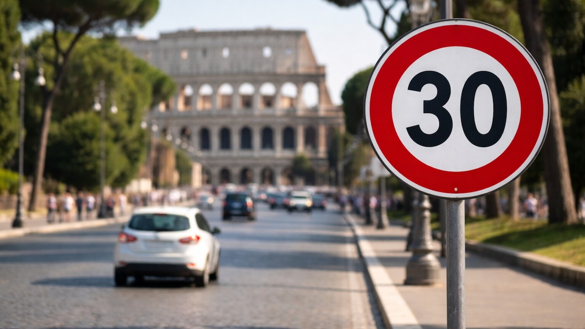 Roma, dal 16 marzo scattano le multe nella Zona 30 del centro storico