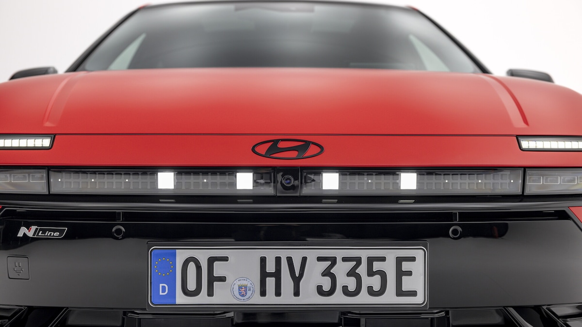 Hyundai Ioniq 3 vista dal vivo