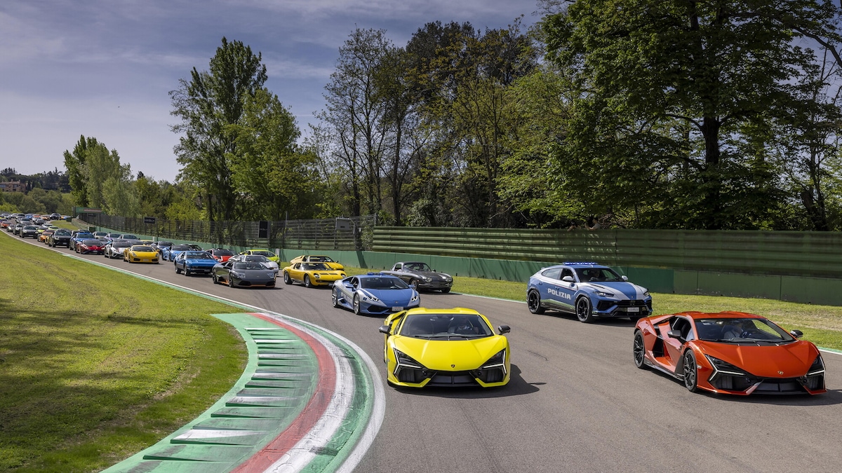 I 63 anni di Lamborghini, un compleanno speciale da festeggiare in pista a Imola