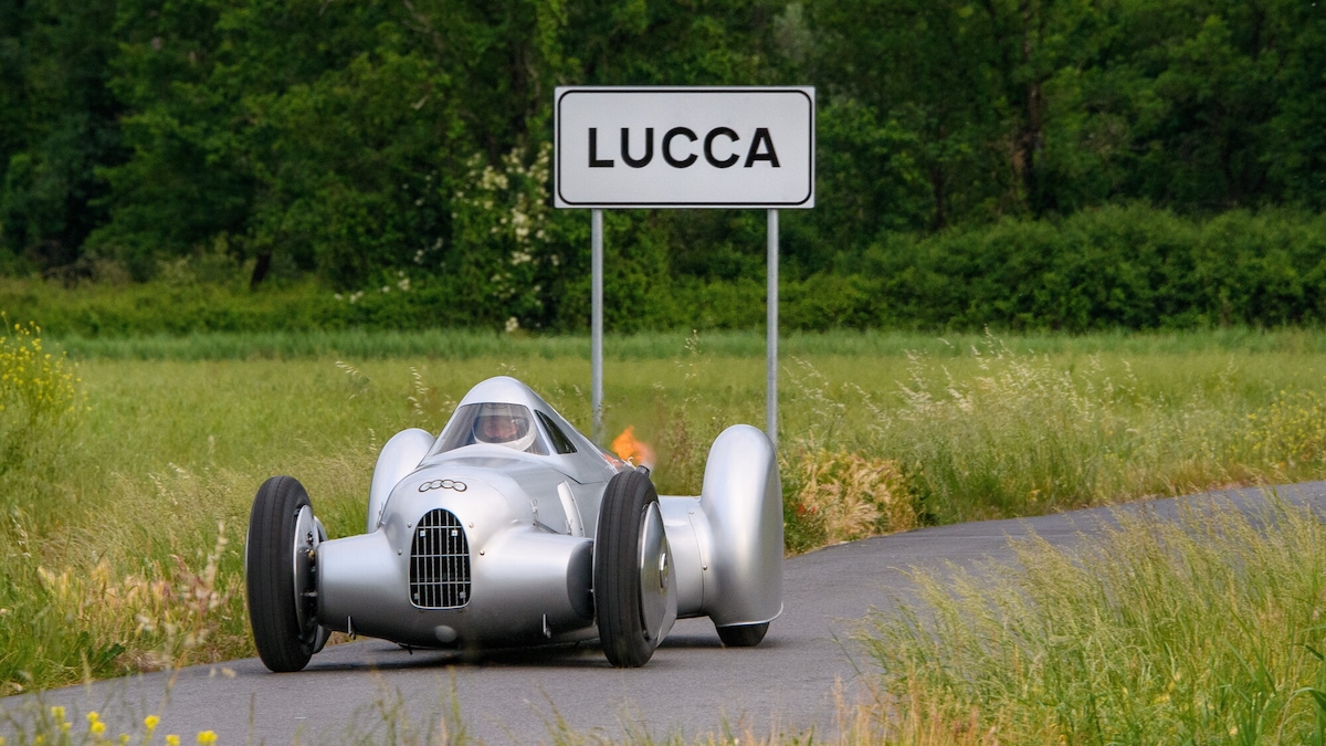 Audi, debutta la riproduzione di Auto Union Lucca