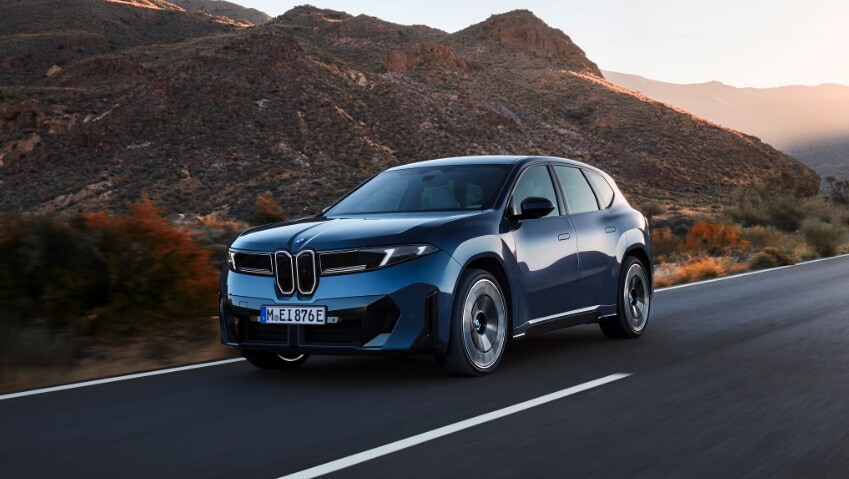 BMW ix3, la prova strumentale
