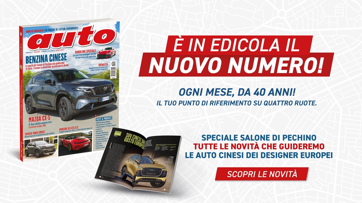 Auto, in edicola tutte le novità del Salone di Pechino