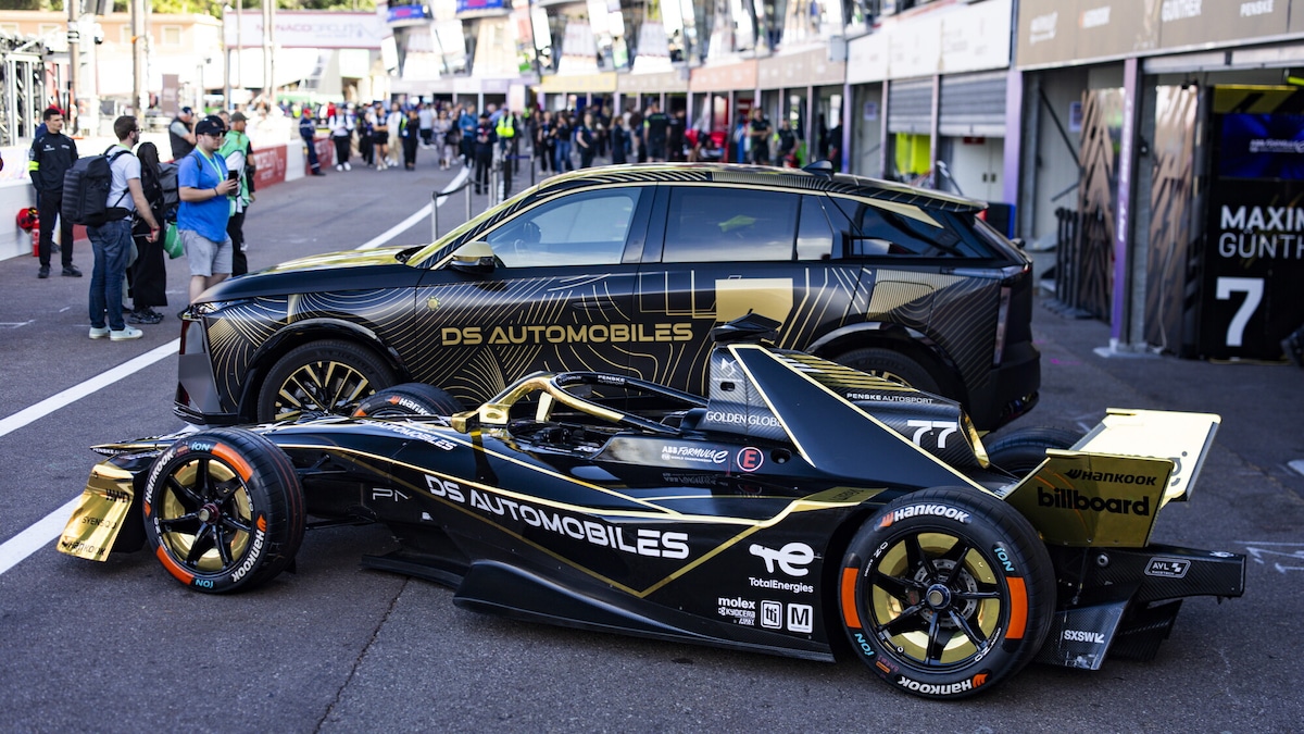 DS N°7, il test in pista a Montecarlo