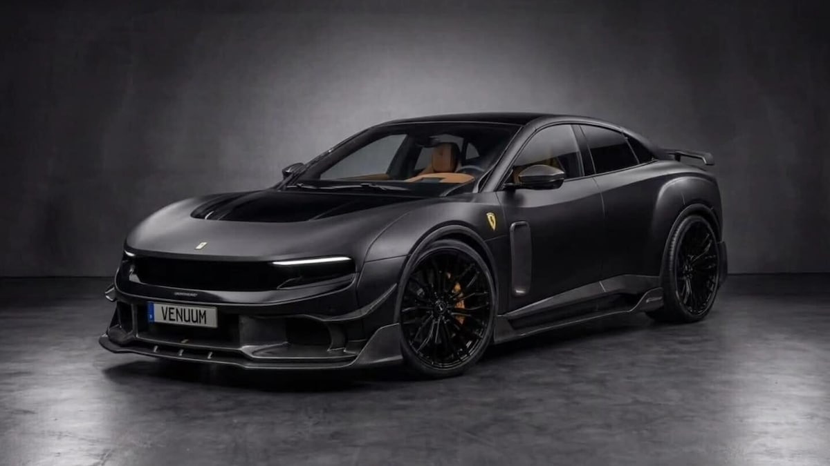 Un'altra Luce, la nuova Ferrari nel vestito più "cattivo" firmato Venuum
