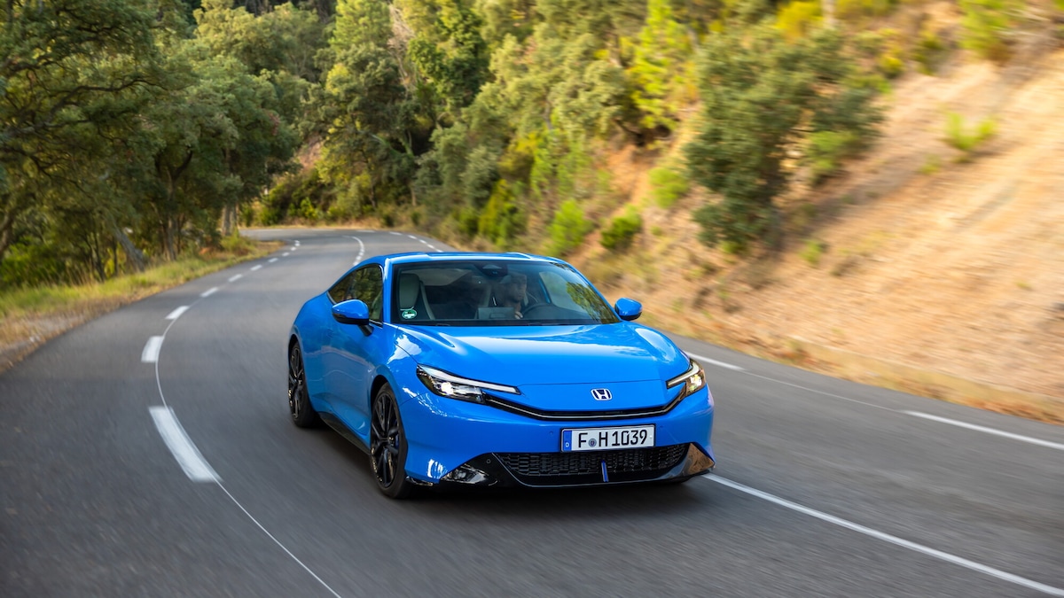 Honda Prelude, la prova
