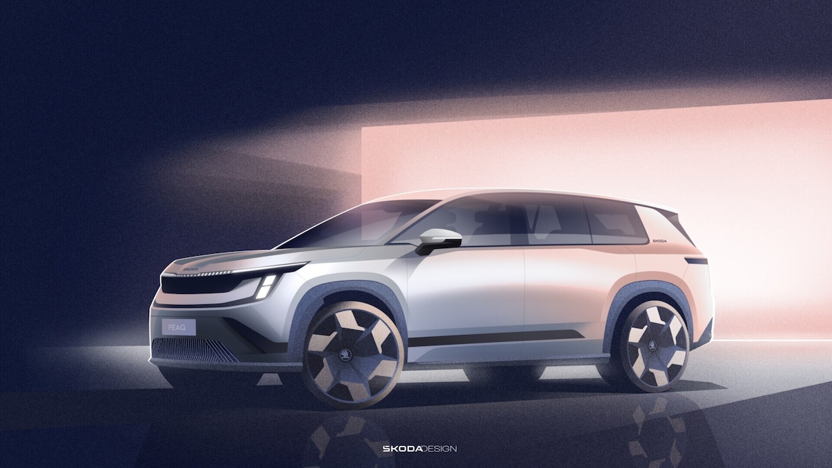 Skoda Peaq, ecco come sarà l'ammiraglia elettrica a ruote alte
