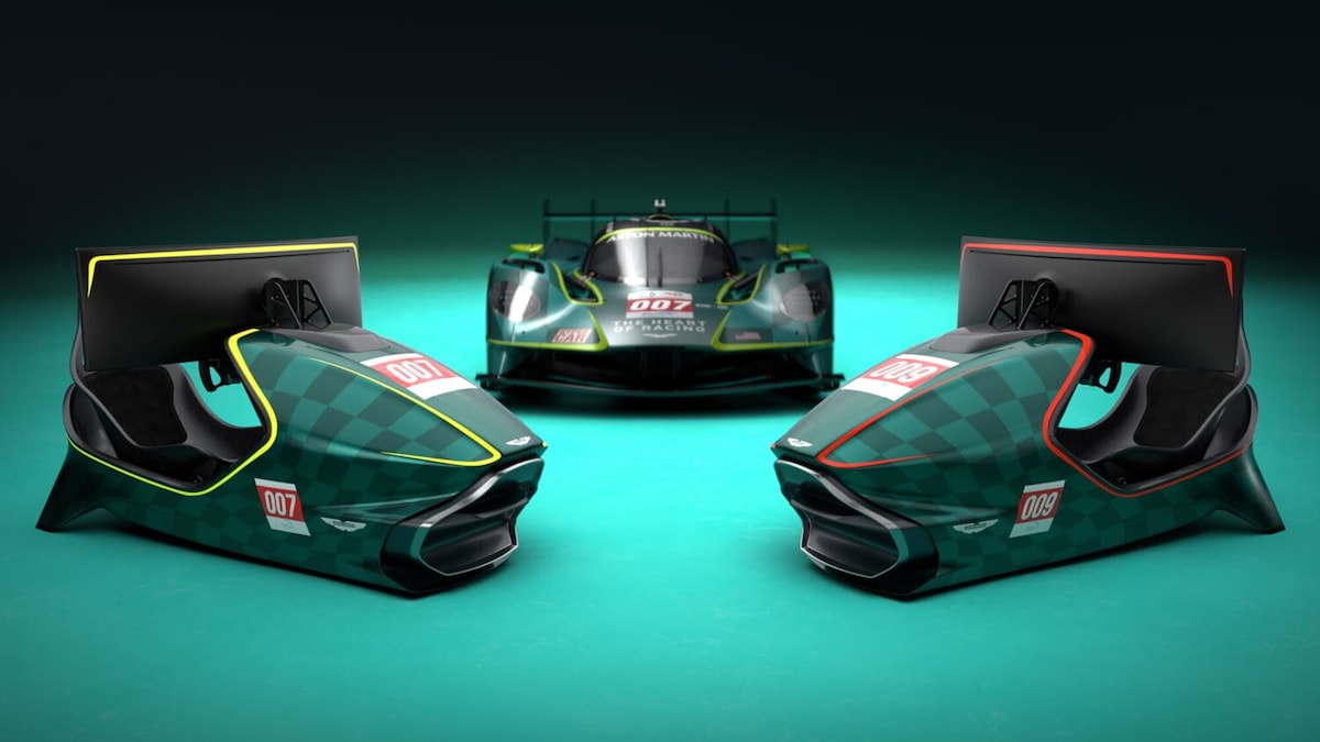 Aston Martin, simulatore da 70mila euro per guidare una Valkyrie