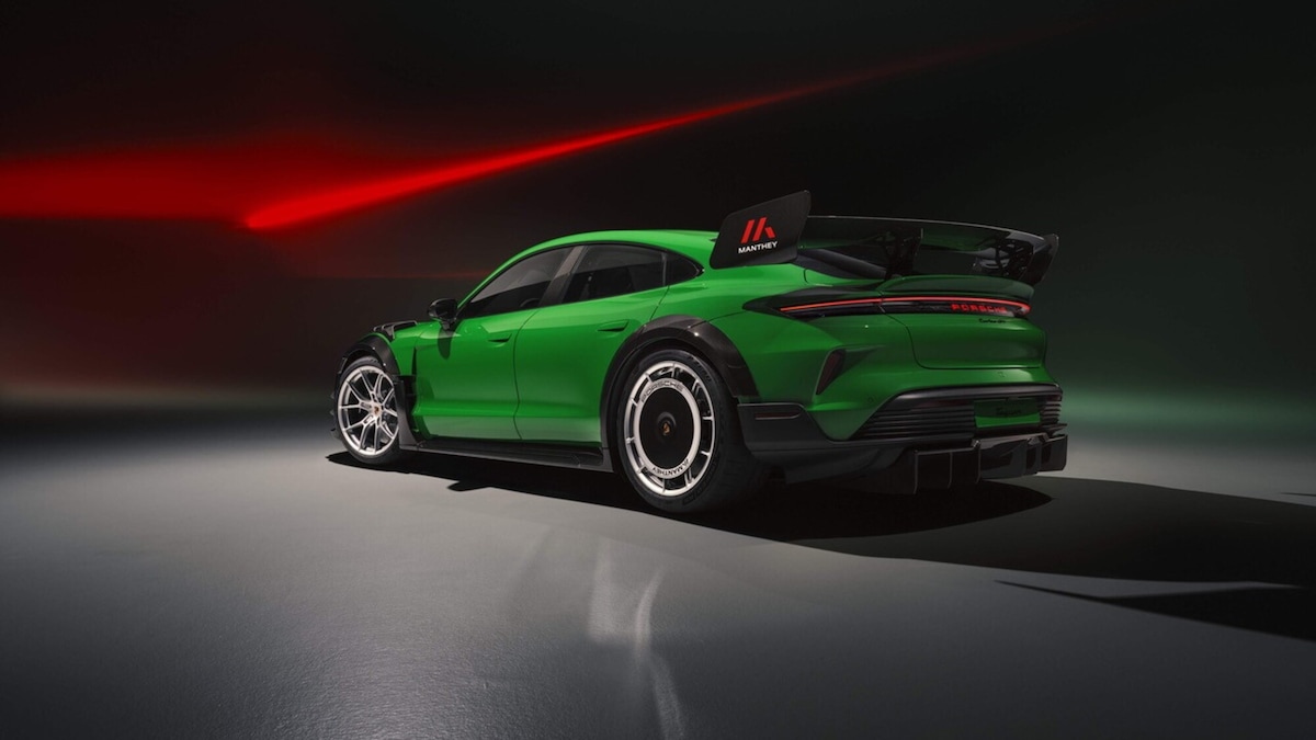 Porsche Taycan da record all'Inferno Verde con Pirelli