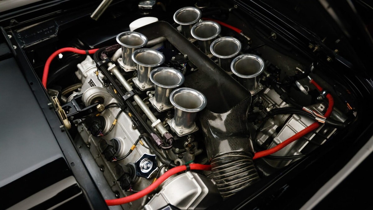 Dino 246 GTS Evo 3.6, unica con il motore V8