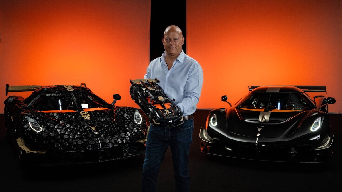 Lego Technic Koenigsegg Sadair’s Spear, una supercar fatta di mattoncini: le foto