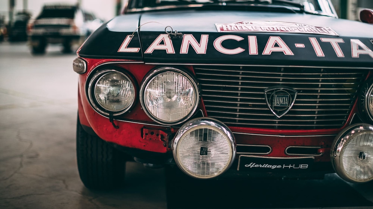 Lancia Fulvia HF "14", a Monaco torna una regina del rally, del design e della tecnica
