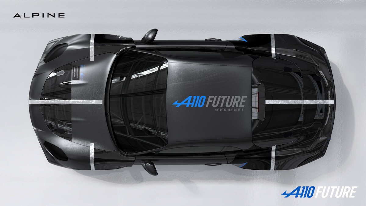 Alpine A110, il futuro è qui: svelato il prototipo del nuovo modello