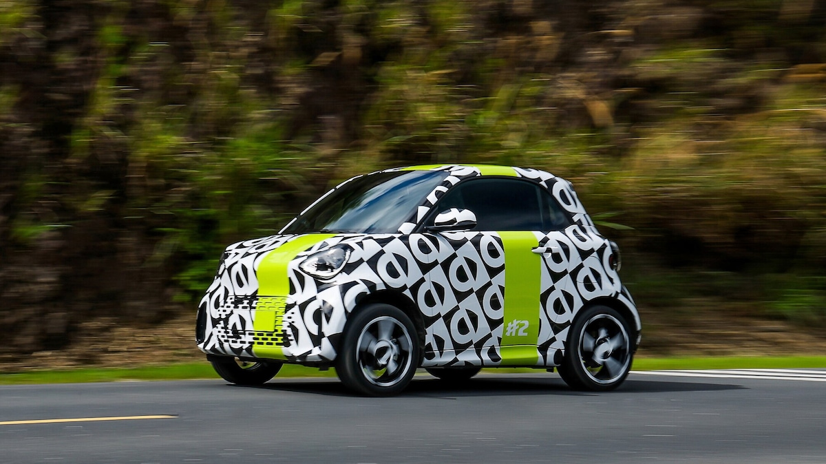 La nuova Smart #2 è sempre più vicina: via ai test su strada