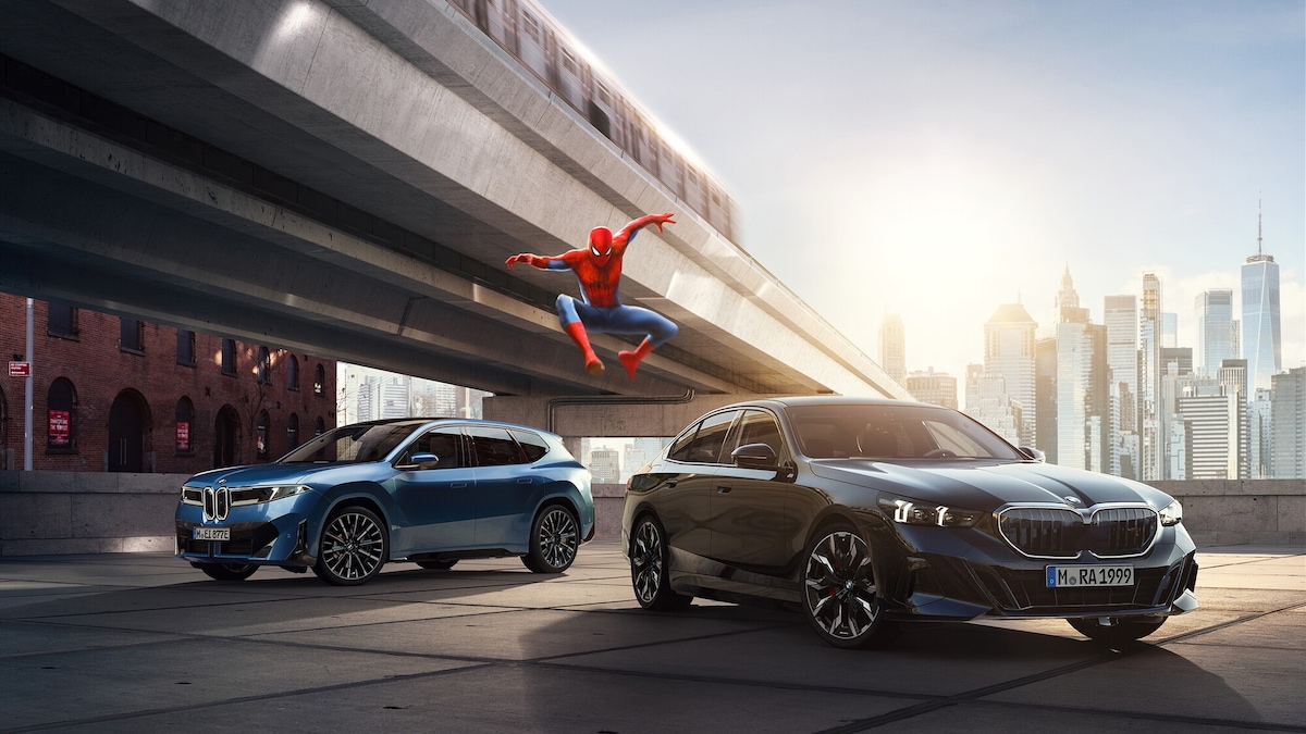 BMW, iX3 e Serie 5 protagoniste nel nuovo film di Spider Man