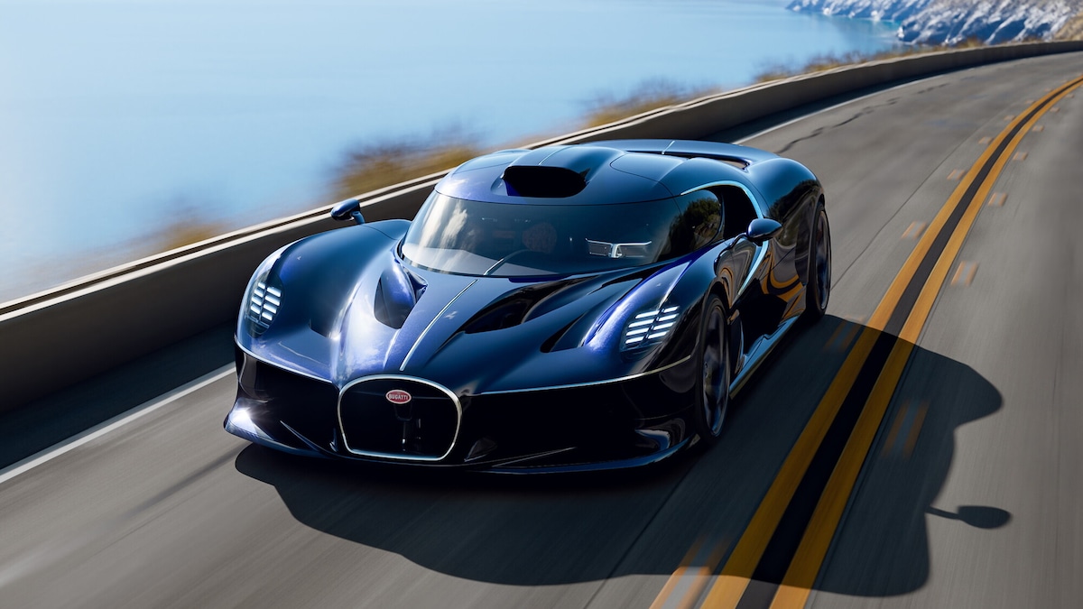 Bugatti Destrier, meraviglia scolpita dalla velocità