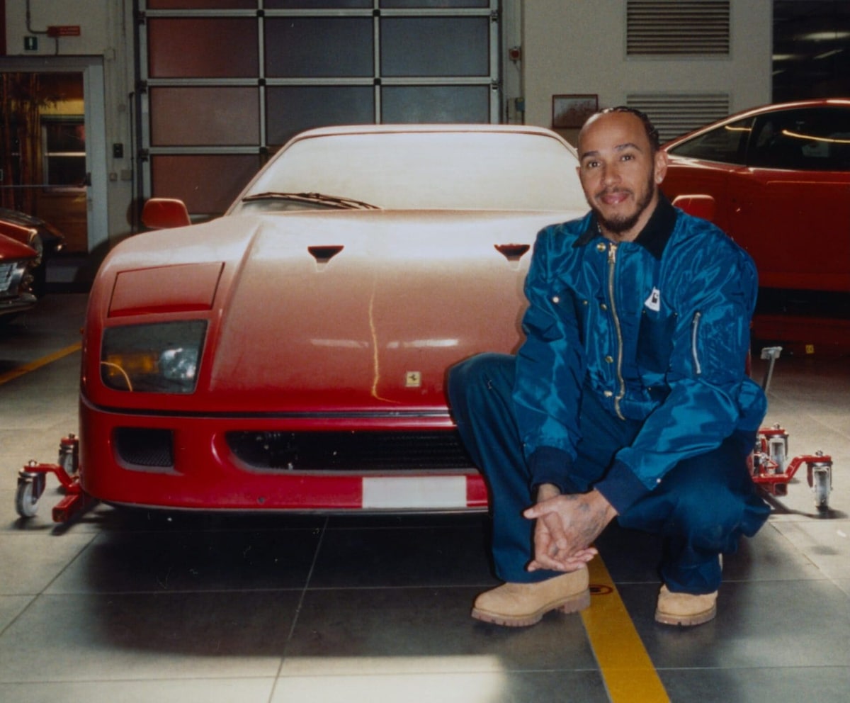 Hamilton, a Monza racconta la sua F40: "L'auto dei miei sogni"