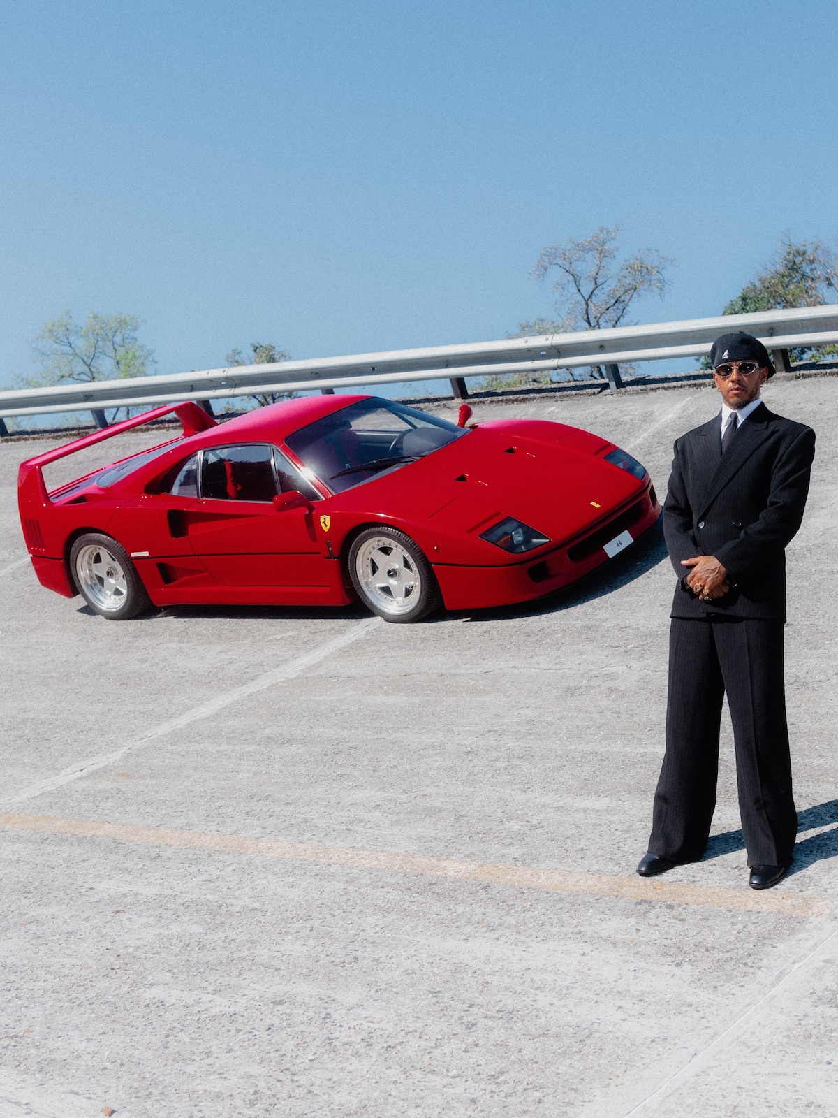 Hamilton, a Monza racconta la sua F40: "L'auto dei miei sogni"