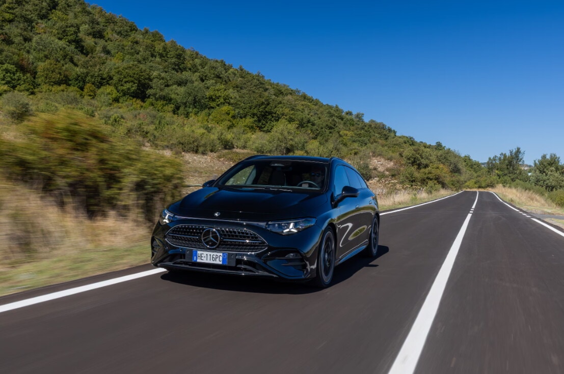 Mercedes-Benz CLA Shooting Brake Hybrid, familiare divertente e poco assetata