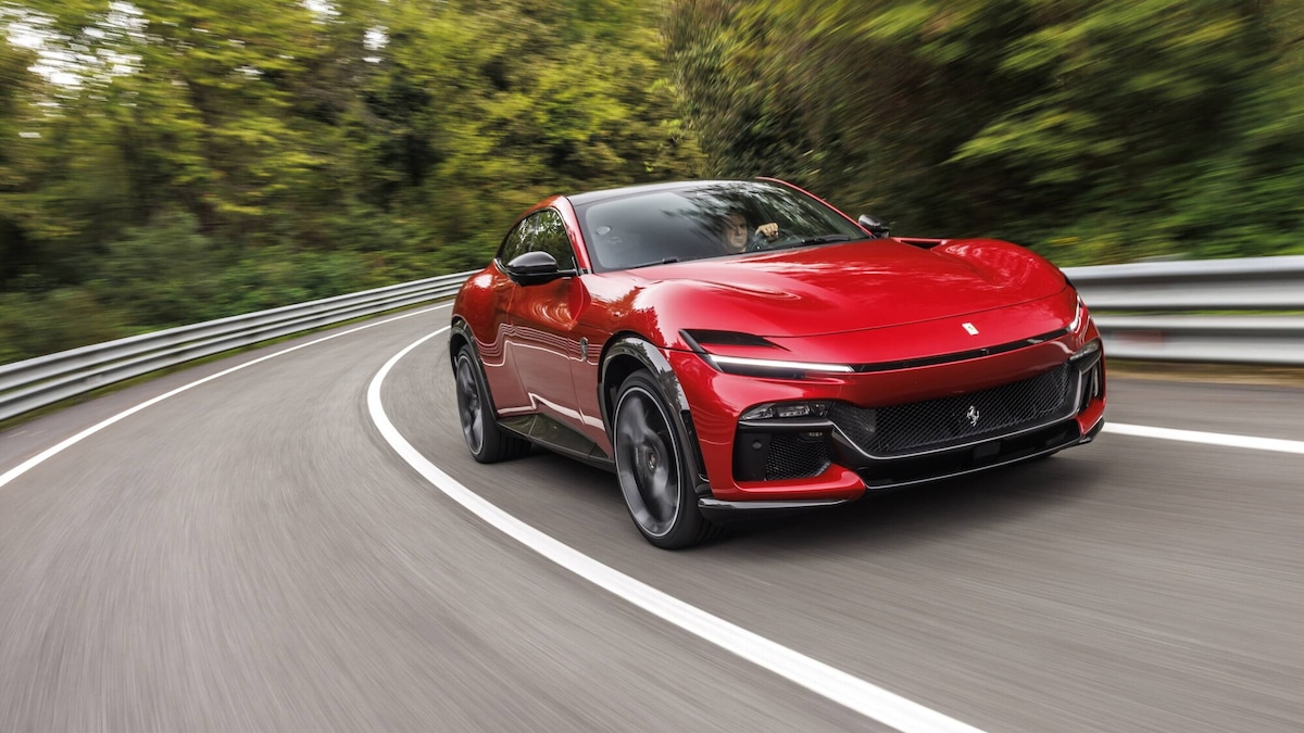 Ferrari Purosangue HS, curve di razza