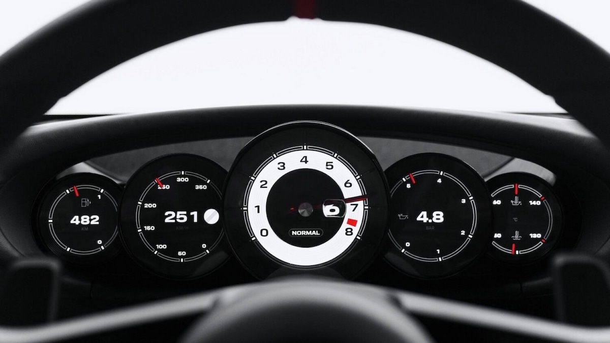 Porsche Mission S, supersportiva sopra la 911