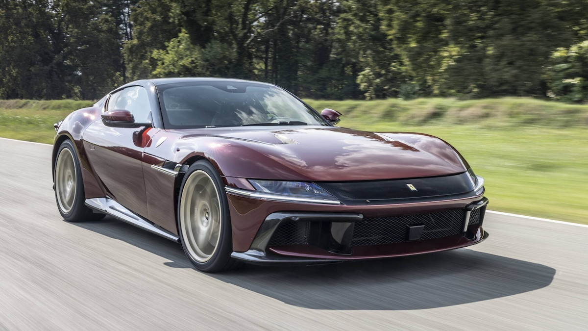 Ferrari 12Cilindri Manuale, divertimento vecchia maniera