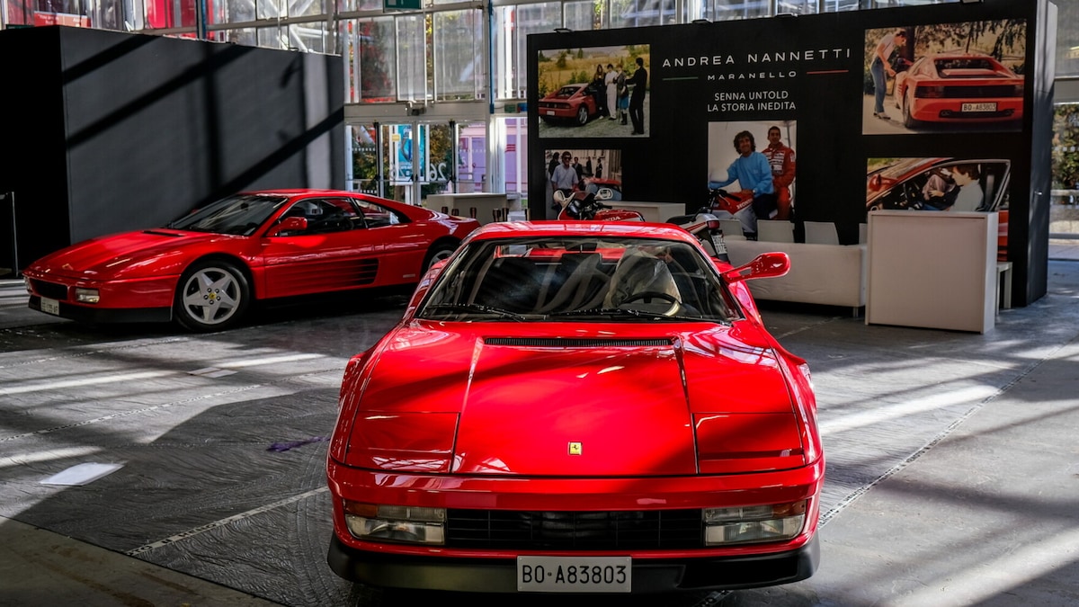Testarossa e 348 TB, la storia delle due Ferrari di Senna