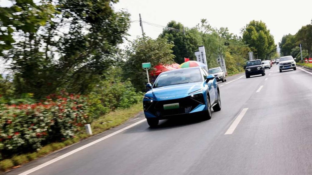 Omoda 4, il primo test drive in Cina