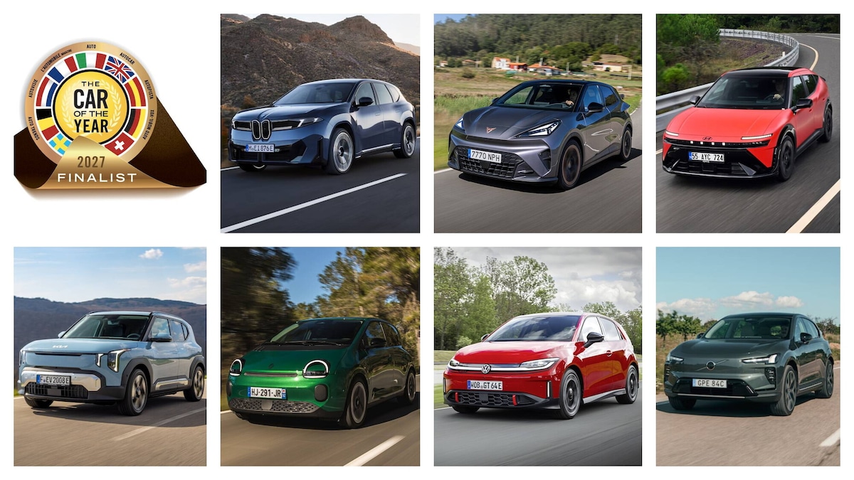 The Car of the Year 2027, le finaliste: tutte elettriche e nessuna cinese