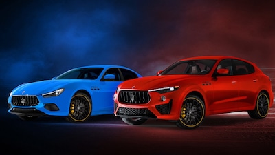 Maserati Ghibli e Levante F Tributo Special edition celebrando Fangio