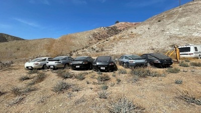 Cimitero di Porsche 928: tredici auto abbandonate