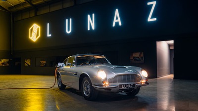 Lunaz, restomod elettrico da 1 milione su Aston Martin DB6