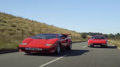 Ferrari Testarossa vs Lamborghini Countach, la sfida sul filo degli '80