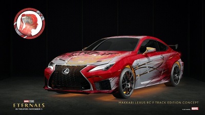 Lexus celebra con 10 concept Eternals, il nuovo film della Marvel