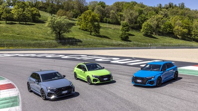 Audi RS3: il test drive al Mugello