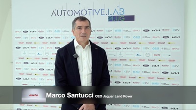 Marco Santucci di Jaguar Land Rover ad AutomotiveLab Plug 2023