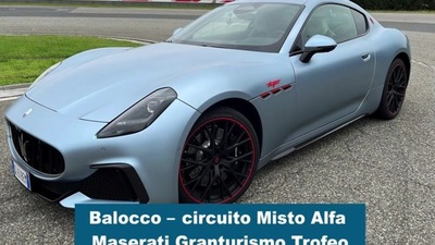 Maserati GranTurismo Trofeo, la prova