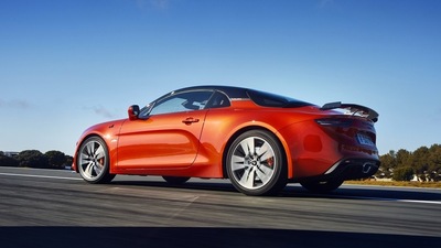 Alpine A110 S, la prova