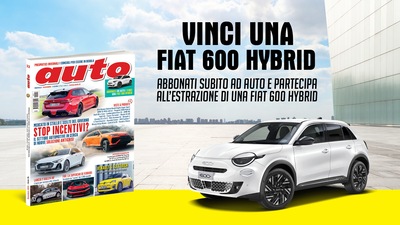 Abbonati ad Auto e vinci una Fiat 600 Hybrid