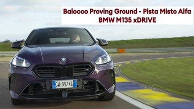 BMW M135 xDrive MSport PRO, hotlap al Balocco