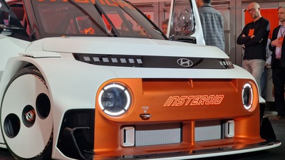 La Hyundai INSTEROID vista da vicino a Seul