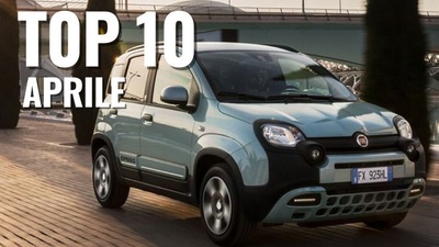 Le 10 auto più vendute in Italia ad aprile 2025