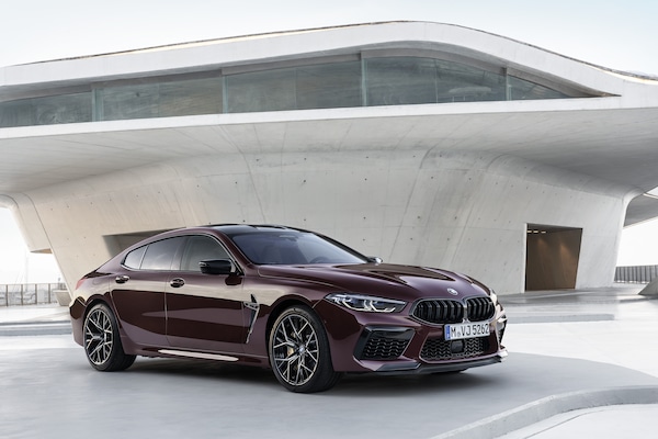 BMW M8 Gran Coupé Competition, performance e lusso