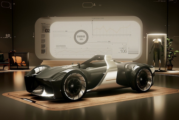 Toyota e-Racer concept, l'auto emozionale nell'era della guida autonoma