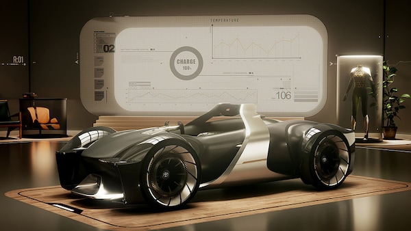 Toyota e-Racer concept, l'auto emozionale nell'era della guida autonoma
