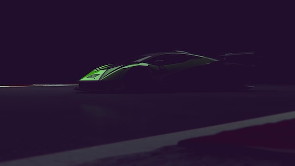Lamborghini, primo teaser dell'hypercar da 830 cavalli